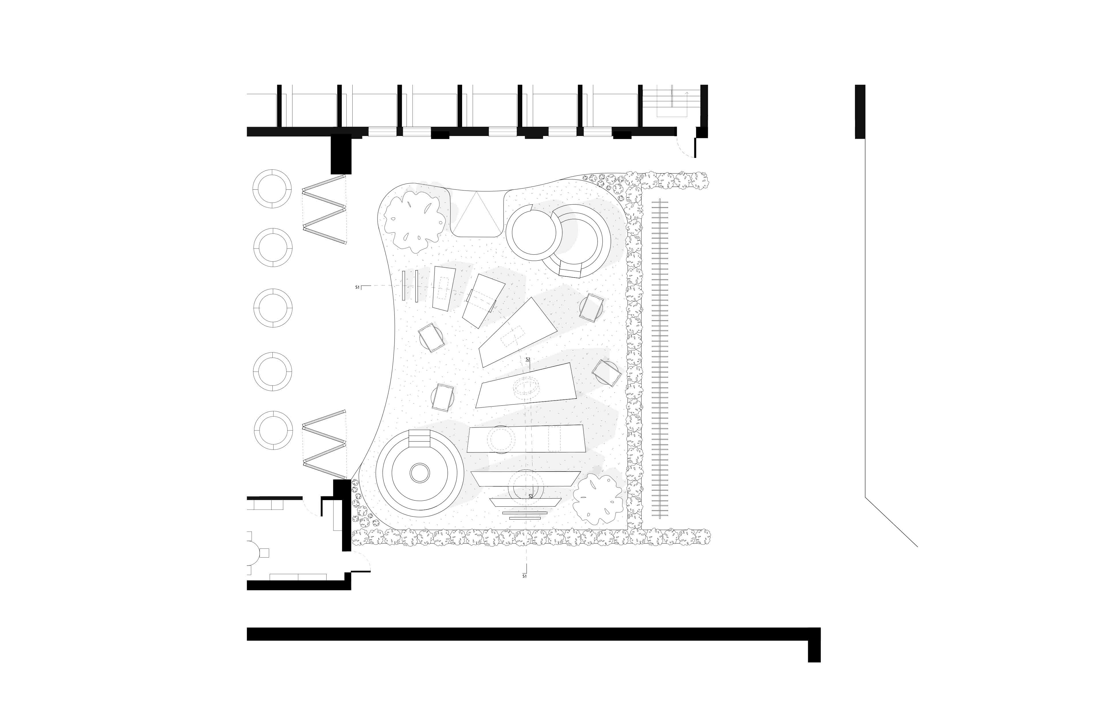 plan view of site